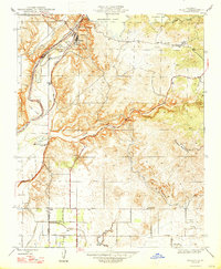Download a high-resolution, GPS-compatible USGS topo map for Friant, CA (1947 edition)
