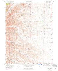 Download a high-resolution, GPS-compatible USGS topo map for Fruto NE, CA (1971 edition)