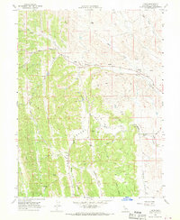 Download a high-resolution, GPS-compatible USGS topo map for Fruto, CA (1970 edition)