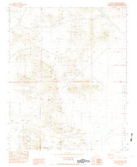 Download a high-resolution, GPS-compatible USGS topo map for Fry Mountains, CA (1982 edition)