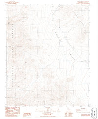 Download a high-resolution, GPS-compatible USGS topo map for Funeral Peak, CA (1987 edition)