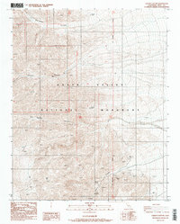 Download a high-resolution, GPS-compatible USGS topo map for Galena Canyon, CA (1988 edition)