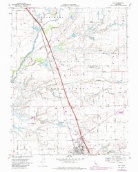 Download a high-resolution, GPS-compatible USGS topo map for Galt, CA (1980 edition)