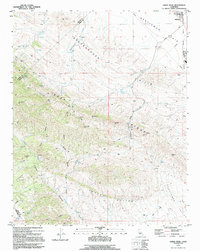 Download a high-resolution, GPS-compatible USGS topo map for Garza Peak, CA (1994 edition)