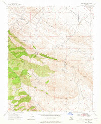 Download a high-resolution, GPS-compatible USGS topo map for Garza Peak, CA (1965 edition)