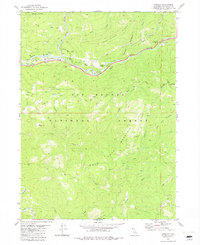 Download a high-resolution, GPS-compatible USGS topo map for Gasquet, CA (1982 edition)