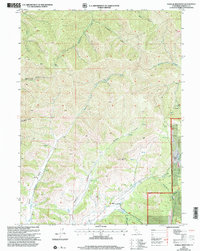Download a high-resolution, GPS-compatible USGS topo map for Gazelle Mountain, CA (2004 edition)