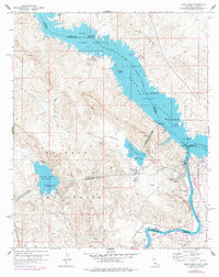Download a high-resolution, GPS-compatible USGS topo map for Gene Wash, CA (1978 edition)