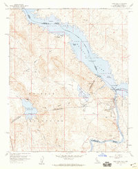 Download a high-resolution, GPS-compatible USGS topo map for Gene Wash, CA (1960 edition)