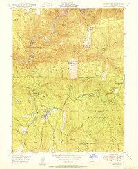 Download a high-resolution, GPS-compatible USGS topo map for Georgetown, CA (1950 edition)
