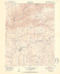 Download a high-resolution, GPS-compatible USGS topo map for Georgetown, CA (1954 edition)