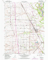 Download a high-resolution, GPS-compatible USGS topo map for Gerber, CA (1977 edition)