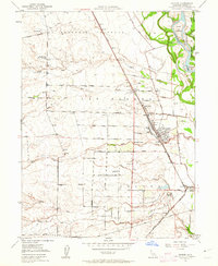 Download a high-resolution, GPS-compatible USGS topo map for Gerber, CA (1962 edition)