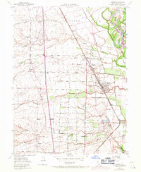 Download a high-resolution, GPS-compatible USGS topo map for Gerber, CA (1971 edition)