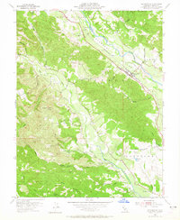 Download a high-resolution, GPS-compatible USGS topo map for Geyserville, CA (1965 edition)