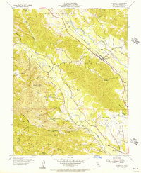 Download a high-resolution, GPS-compatible USGS topo map for Geyserville, CA (1956 edition)