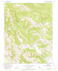 Download a high-resolution, GPS-compatible USGS topo map for Gilroy Hot Springs, CA (1972 edition)