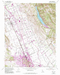 Download a high-resolution, GPS-compatible USGS topo map for Gilroy, CA (1994 edition)