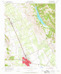 Download a high-resolution, GPS-compatible USGS topo map for Gilroy, CA (1966 edition)
