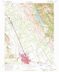 Download a high-resolution, GPS-compatible USGS topo map for Gilroy, CA (1970 edition)
