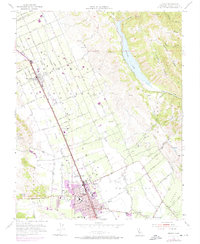 Download a high-resolution, GPS-compatible USGS topo map for Gilroy, CA (1974 edition)