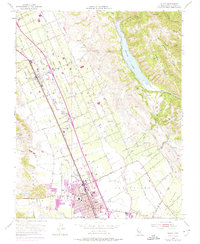 Download a high-resolution, GPS-compatible USGS topo map for Gilroy, CA (1974 edition)