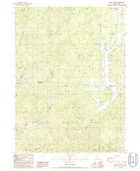 Download a high-resolution, GPS-compatible USGS topo map for Girard Ridge, CA (1986 edition)
