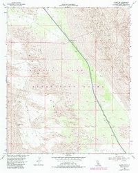 Download a high-resolution, GPS-compatible USGS topo map for Glamis NW, CA (1979 edition)