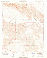 preview thumbnail of historical topo map of Imperial County, CA in 1954