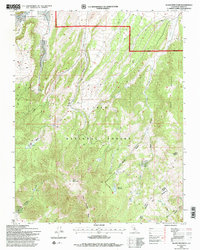 Download a high-resolution, GPS-compatible USGS topo map for Glass Mountain, CA (1997 edition)
