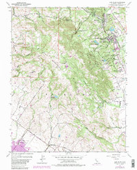 Download a high-resolution, GPS-compatible USGS topo map for Glen Ellen, CA (1980 edition)