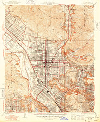 Download a high-resolution, GPS-compatible USGS topo map for Glendale, CA (1948 edition)