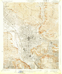 Download a high-resolution, GPS-compatible USGS topo map for Glendale, CA (1932 edition)