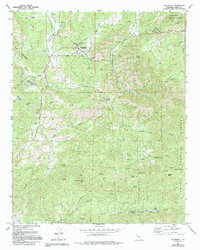 Download a high-resolution, GPS-compatible USGS topo map for Glennville, CA (1994 edition)