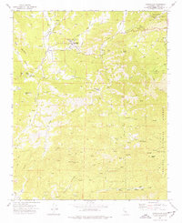 Download a high-resolution, GPS-compatible USGS topo map for Glennville, CA (1977 edition)