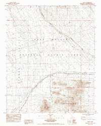 Download a high-resolution, GPS-compatible USGS topo map for Goffs, CA (1986 edition)