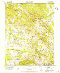 Download a high-resolution, GPS-compatible USGS topo map for Gold Hill, CA (1955 edition)