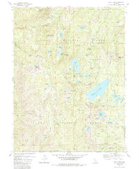 Download a high-resolution, GPS-compatible USGS topo map for Gold Lake, CA (1985 edition)