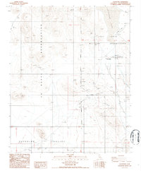Download a high-resolution, GPS-compatible USGS topo map for Goldstone, CA (1988 edition)