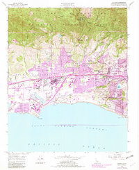 Download a high-resolution, GPS-compatible USGS topo map for Goleta, CA (1982 edition)