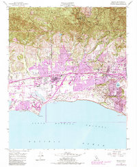 Download a high-resolution, GPS-compatible USGS topo map for Goleta, CA (1984 edition)