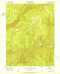 Download a high-resolution, GPS-compatible USGS topo map for Goodyears Bar, CA (1953 edition)
