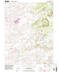 preview thumbnail of historical topo map of Sacramento County, CA in 1997