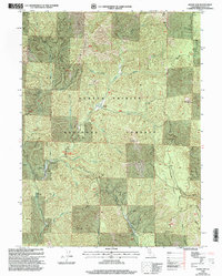 Download a high-resolution, GPS-compatible USGS topo map for Goose Gap, CA (2003 edition)