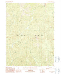 Download a high-resolution, GPS-compatible USGS topo map for Goose Gap, CA (1990 edition)
