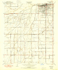 Download a high-resolution, GPS-compatible USGS topo map for Gosford, CA (1950 edition)