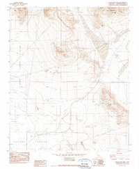 preview thumbnail of historical topo map of San Bernardino County, CA in 1982
