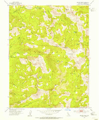 Download a high-resolution, GPS-compatible USGS topo map for Granite Chief, CA (1955 edition)