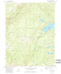 Download a high-resolution, GPS-compatible USGS topo map for Graniteville, CA (1986 edition)