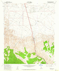 Download a high-resolution, GPS-compatible USGS topo map for Grapevine, CA (1963 edition)